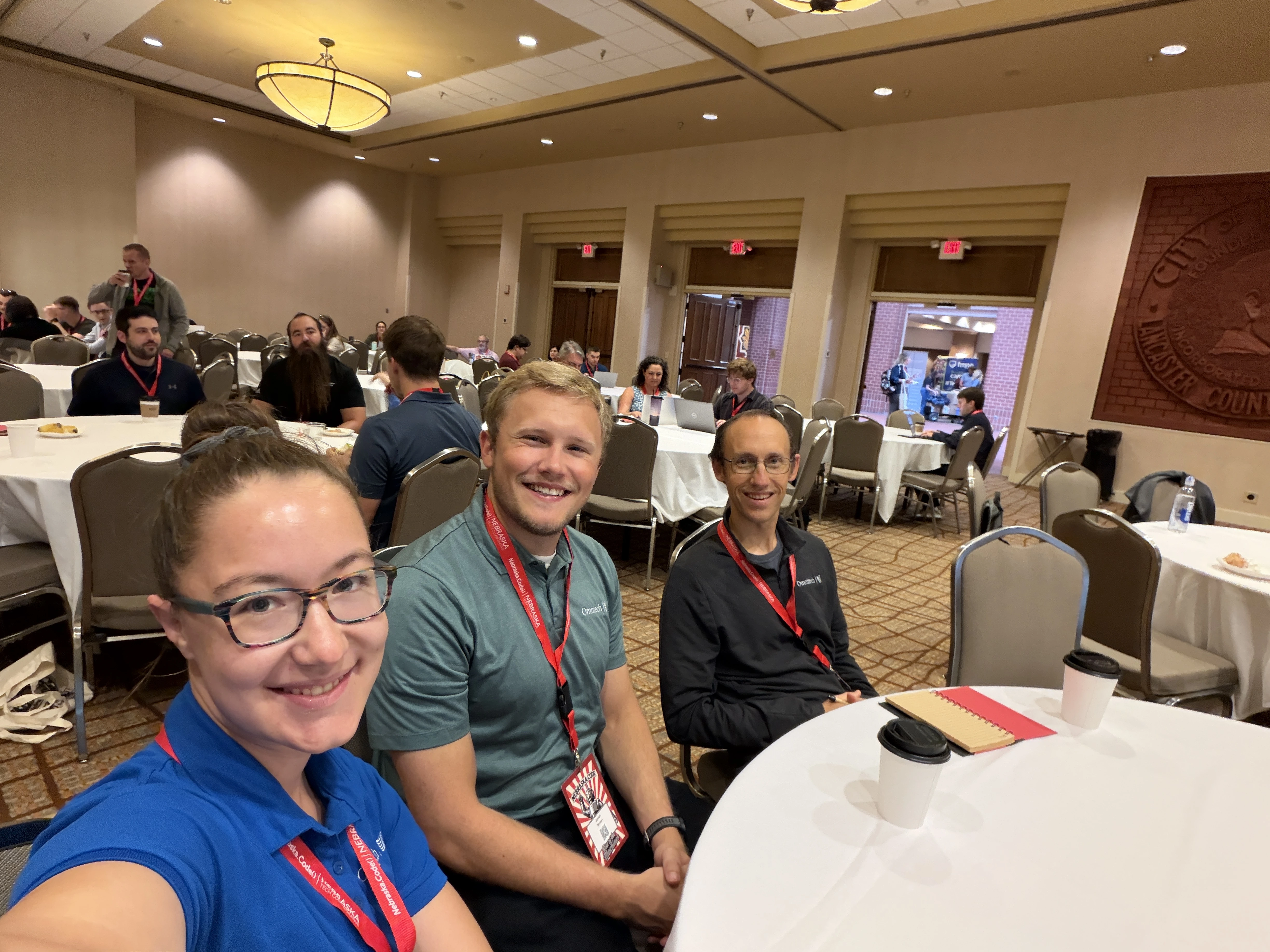 Engineers fueling up for the conference