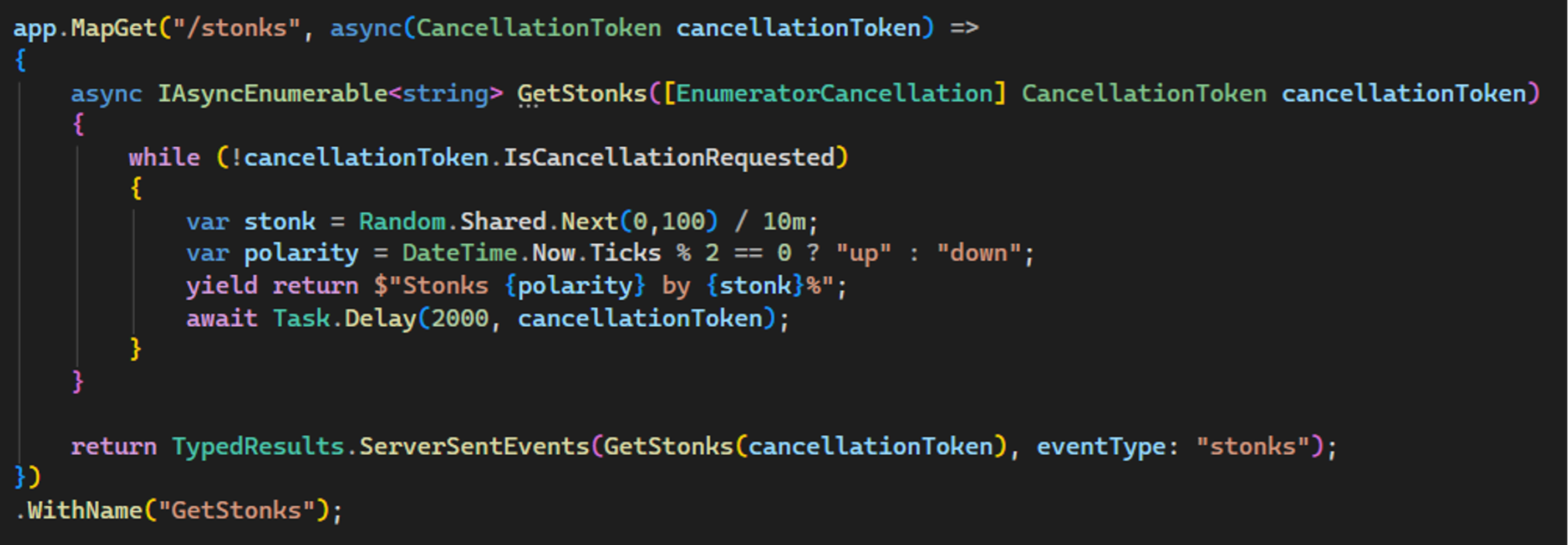 server sent sse support